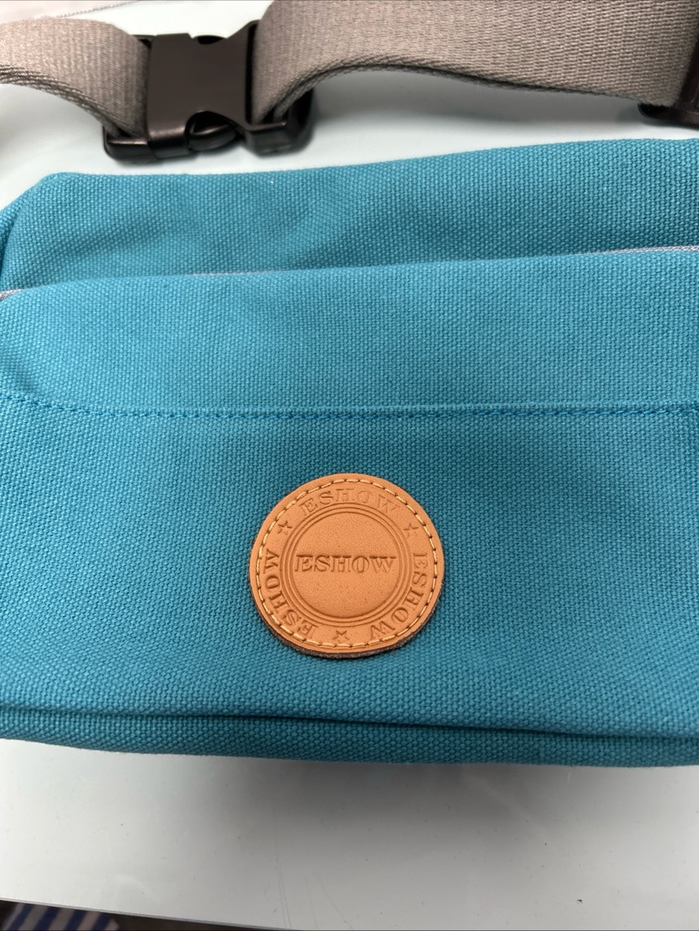 Teal Travel Waist Bag - Lightweight Hands-Free Carry
